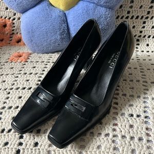 Gucci Black 7 1/2 Heels